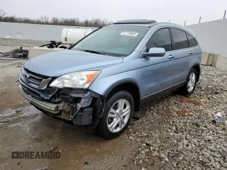 2011 Honda CR-V EX-L with VIN 5J6RE3H72BL025814, listed as a Copart auction lot 47778065 with 96,943 mi miles and Salvage Title. Bid and sale history available at carsss.com. Image 1.