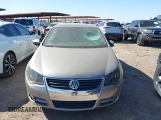 2009 Volkswagen Eos Lux with VIN WVWFA71FX9V024731, listed as a IAAI auction lot 42047754 with 112,942 mi miles and . Bid and sale history available at DreamBid. Image 6.