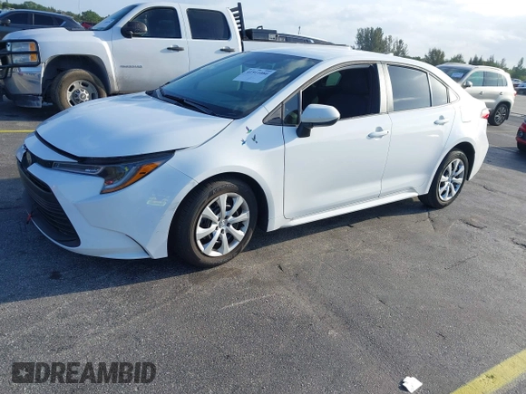 2024 Toyota Corolla LE with VIN 5YFB4MDE5RP164406, listed as a IAAI auction lot 41911080 with 6,490 mi miles. Bid and sale history available at carsss.com. Image 17.