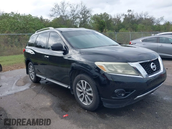 2014 Nissan Pathfinder Platinum with VIN 5N1AR2MN4EC731446, listed as a IAAI auction lot 40801022 with 189,833 mi miles and . Bid and sale history available at DreamBid. Image 1.