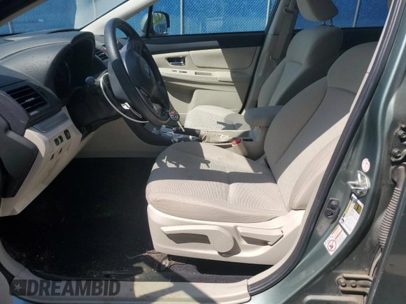2014 Subaru Crosstrek Premium with VIN JF2GPACC9E8239384, listed as a Copart auction lot 60400115 with 93,183 mi miles and Salvage title. Bid and sale history available at DreamBid. Image 7.
