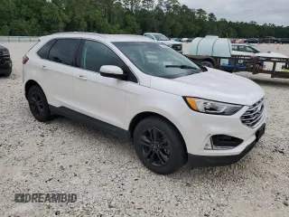 2019 Ford Edge SEL with VIN 2FMPK4J92KBB20148, listed as a Copart auction lot 55312345 with 74,684 mi miles and Salvage title. Bid and sale history available at DreamBid. Image 4.