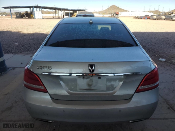 2014 Hyundai Equus Ultimate with VIN KMHGH4JH8EU080596, listed as a Copart auction lot 42102015 with NaN miles and Salvage Title. Bid and sale history available at carsss.com. Image 6.