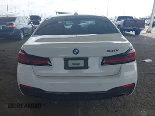 2021 BMW 5 Series 540i with VIN WBA53BJ08MWW94444, listed as a IAAI auction lot 41924491 with 58,921 mi miles and . Bid and sale history available at carsss.com. Image 16.
