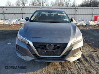 2022 Nissan Sentra SV with VIN 3N1AB8CV6NY210123, listed as a Copart auction lot 42646245 with 13,254 mi miles and Salvage Title. Bid and sale history available at carsss.com. Image 5.