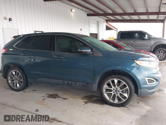 2016 Ford Edge Titanium with VIN 2FMPK3K92GBB76588, listed as a IAAI auction lot 40279879 with 116,293 mi miles. Bid and sale history available at carsss.com. Image 12.