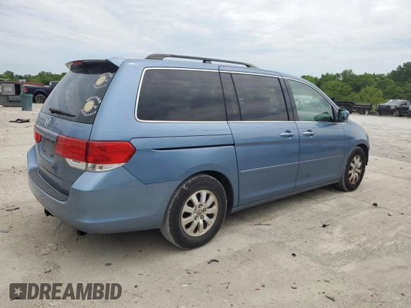 2008 Honda Odyssey EX-L z VIN 5FNRL38718B062201, wystawiony jako Copart lot #55942455 z przebiegiem 215 272 mil mil oraz Szkoda całkowita • Salvage title. Historia ofert i sprzedaży dostępna na DreamBid. Obrazek 3.