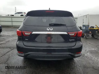 2020 Infiniti QX60 Pure with VIN 5N1DL0MM8LC517826, listed as a Copart auction lot 56527385 with 83,767 mi miles and Salvage title. Bid and sale history available at DreamBid. Image 6.