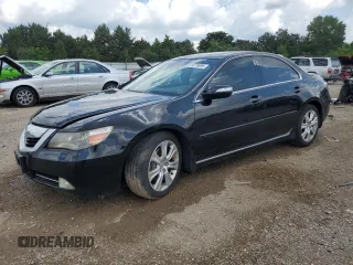 2009 Acura RL Technology with VIN JH4KB266X9C001757, listed as a Copart auction lot 61675895 with 145,967 mi miles and Salvage title. Bid and sale history available at DreamBid. Image 1.