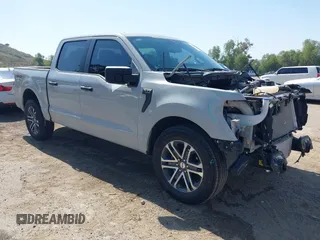 2023 Ford F-150 XL with VIN 1FTEW1CPXPKD54898, listed as a IAAI auction lot 41948929 with 22,334 mi miles and . Bid and sale history available at DreamBid. Image 1.