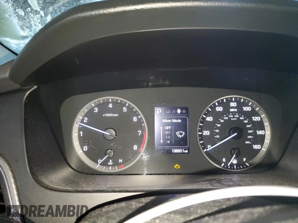 2017 Hyundai Sonata SE with VIN 5NPE24AFXHH473249, listed as a Copart auction lot 41791865 with 138,951 mi miles and Salvage Title. Bid and sale history available at carsss.com. Image 9.