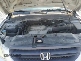 2005 Honda Pilot EX-L with VIN 2HKYF18505H500452, listed as a Copart auction lot 57552535 with 282,733 mi miles and Salvage title. Bid and sale history available at DreamBid. Image 12.
