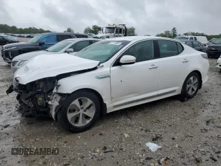 2015 Kia Optima z VIN KNAGM4AD6F5077234, wystawiony jako Copart lot #57117435 z przebiegiem 99 420 mil mil oraz Czysty tytuł • Clean title. Historia ofert i sprzedaży dostępna na DreamBid. Obrazek 1.