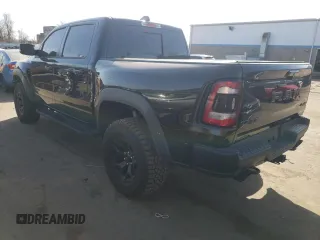 2021 Ram 1500 TRX with VIN 1C6SRFU90MN901475, listed as a Copart auction lot 47427705 with 17,076 mi miles and Salvage Title. Bid and sale history available at carsss.com. Image 2.