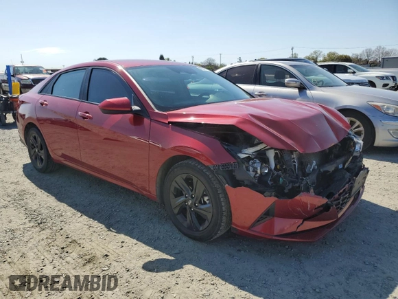 2023 Hyundai Elantra SEL with VIN KMHLM4AG2PU384799, listed as a Copart auction lot 48941125 with 72,189 mi miles and Salvage Title. Bid and sale history available at DreamBid. Image 4.
