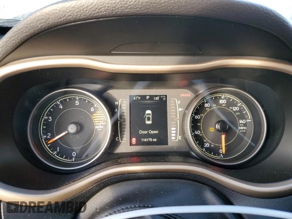 2016 Jeep Cherokee Sport with VIN 1C4PJMAB6GW268979, listed as a Copart auction lot 41669335 with 116,175 mi miles and Salvage title. Bid and sale history available at DreamBid. Image 9.