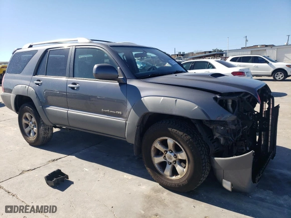 2003 Toyota 4Runner SR5 with VIN JTEBT14R130017033, listed as a Copart auction lot 80772724 with 263,822 mi miles and Salvage Title. Bid and sale history available at carsss.com. Image 4.