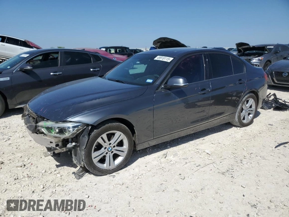 2016 BMW 3 Series 328i with VIN WBA8E9C52GK648354, listed as a Copart auction lot 49918115 with 100,954 mi miles and Salvage Title. Bid and sale history available at DreamBid. Image 1.