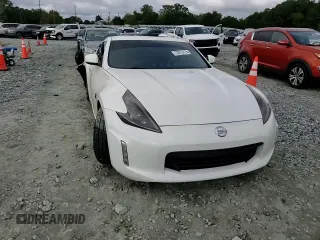 2013 Nissan 370Z with VIN JN1AZ4EH2DM381951, listed as a Copart auction lot 73913174 with 71,583 mi miles and Salvage Title. Bid and sale history available at carsss.com. Image 10.