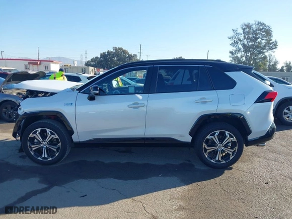 2024 Toyota RAV4 Prime XSE with VIN JTMEB3FV8RD211795, listed as a IAAI auction lot 41166190 with NaN miles. Bid and sale history available at carsss.com. Image 15.