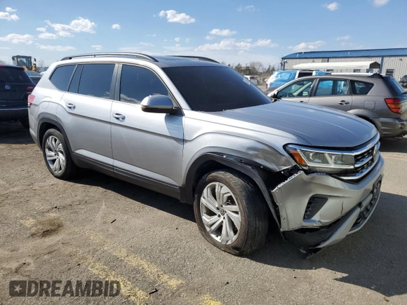 2021 Volkswagen Atlas 3.6L V6 SE w/Technology with VIN 1V2KR2CA4MC562064, listed as a Copart auction lot 50598235 with 67,193 mi miles and Salvage Title. Bid and sale history available at carsss.com. Image 4.