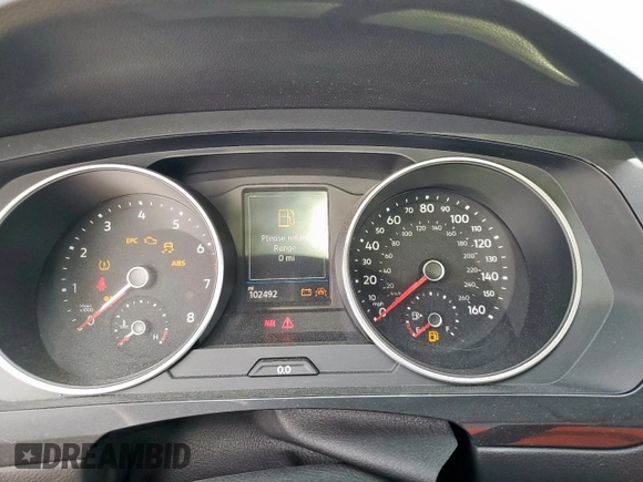 2018 Volkswagen Tiguan SEL z VIN 3VV2B7AX7JM004960, wystawiony jako Copart lot #55803665 z przebiegiem 102 492 mil mil oraz Szkoda całkowita • Salvage title. Historia ofert i sprzedaży dostępna na DreamBid. Obrazek 9.