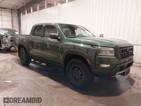 2022 Nissan Frontier S with VIN 1N6ED1EK9NN669417, listed as a IAAI auction lot 41173810 with 19,513 mi miles. Bid and sale history available at carsss.com. Image 1.