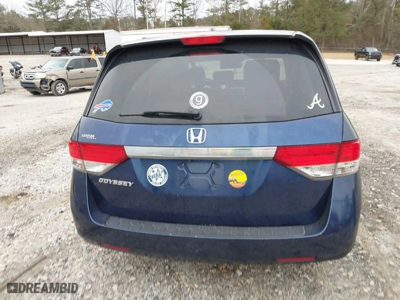 2016 Honda Odyssey EX-L with VIN 5FNRL5H69GB044711, listed as a IAAI auction lot 41356617 with NaN miles. Bid and sale history available at carsss.com. Image 17.