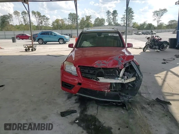 2011 Mercedes-Benz GLK 350 with VIN WDCGG8HB2BF551443, listed as a Copart auction lot 72948104 with 24,793 mi miles and Salvage Title. Bid and sale history available at DreamBid. Image 11.