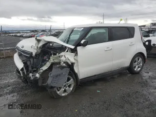 2019 Kia Soul with VIN KNDJN2A29K7665233, listed as a Copart auction lot 47465995 with 34,966 mi miles and Salvage Title. Bid and sale history available at carsss.com. Image 1.