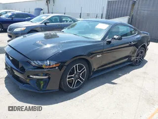2018 Ford Mustang GT with VIN 1FA6P8CF6J5145784, listed as a IAAI auction lot 42396064 with 47,535 mi miles and . Bid and sale history available at DreamBid. Image 17.