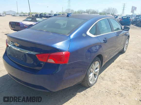 2014 Chevrolet Impala LT with VIN 1G1115SL3EU109535, listed as a IAAI auction lot 42099118 with 120,295 mi miles and . Bid and sale history available at DreamBid. Image 4.