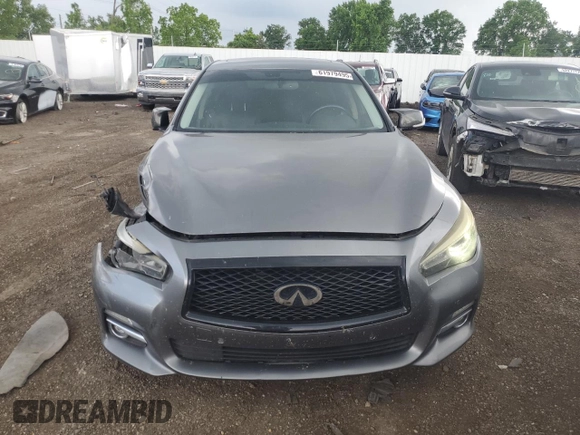 2017 Infiniti Q50 Premium with VIN JN1EV7AP6HM731468, listed as a Copart auction lot 61979495 with 118,166 mi miles and Clean title. Bid and sale history available at DreamBid. Image 5.