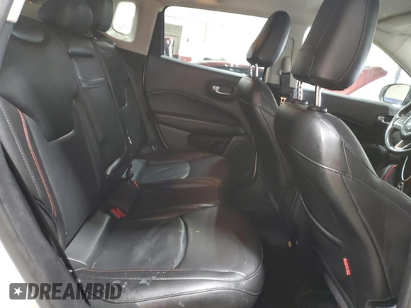2019 Jeep Compass Trailhawk with VIN 3C4NJDDB5KT703542, listed as a Copart auction lot 54506705 with 86,178 mi miles and Salvage Title. Bid and sale history available at DreamBid. Image 11.
