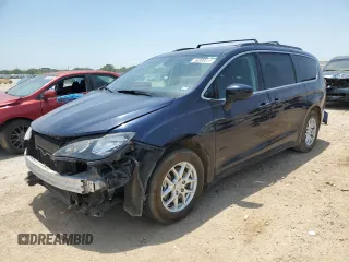 2020 Chrysler Voyager LXi z VIN 2C4RC1DGXLR164104, wystawiony jako Copart lot #56399815 z przebiegiem 123 169 mil mil oraz Szkoda całkowita • Salvage title. Historia ofert i sprzedaży dostępna na DreamBid. Obrazek 1.