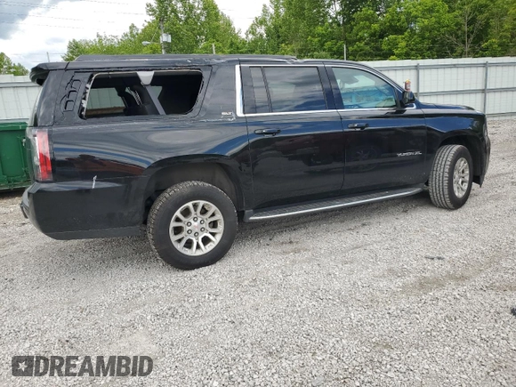 2019 GMC Yukon XL SLT with VIN 1GKS2GKC5KR166603, listed as a Copart auction lot 57913715 with 126,609 mi miles and Salvage title. Bid and sale history available at DreamBid. Image 3.
