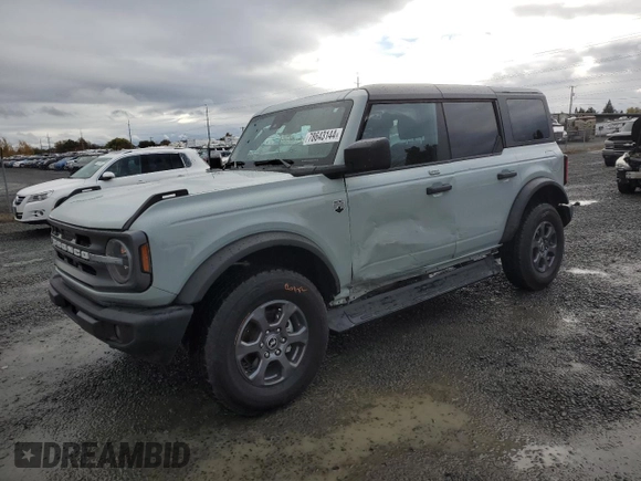 2023 Ford Bronco with VIN 1FMDE5BH3PLA89022, listed as a Copart auction lot 78643144 with 33,095 mi miles and Salvage Title. Bid and sale history available at DreamBid. Image 1.