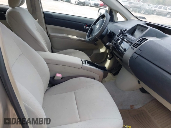 2007 Toyota Prius with VIN JTDKB20U277550383, listed as a IAAI auction lot 42101916 with 186,708 mi miles. Bid and sale history available at carsss.com. Image 5.