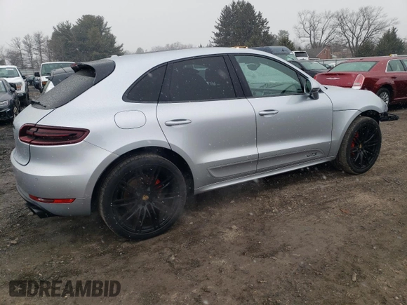 2018 Porsche Macan GTS with VIN WP1AG2A54JLB61018, listed as a Copart auction lot 85939334 with 58,366 mi miles and Salvage Title. Bid and sale history available at DreamBid. Image 3.