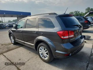 2017 Dodge Journey SXT with VIN 3C4PDCBB1HT675440, listed as a Copart auction lot 59908345 with 117,973 mi miles and Salvage title. Bid and sale history available at DreamBid. Image 2.