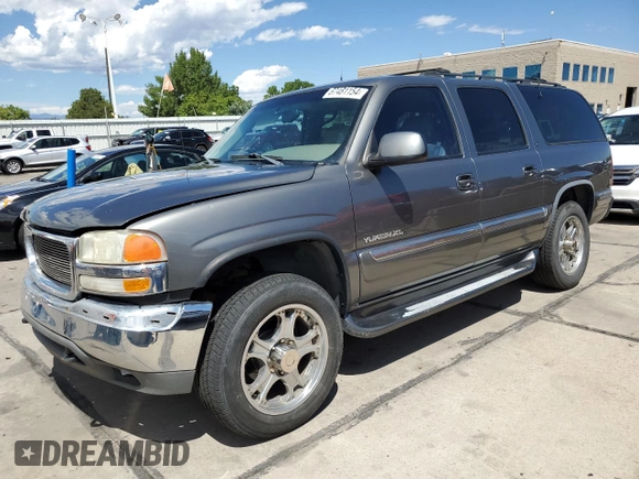 2001 GMC Yukon XL SLT with VIN 3GKGK26G91G232283, listed as a Copart auction lot 67481154 with 217,923 mi miles and Salvage Title. Bid and sale history available at carsss.com. Image 1.
