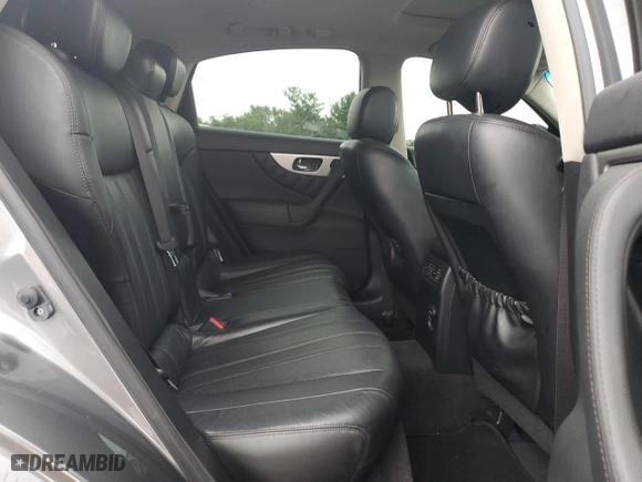 2017 Infiniti QX70 with VIN JN8CS1MW7HM415868, listed as a Copart auction lot 62451924 with 94,763 mi miles and Salvage Title. Bid and sale history available at carsss.com. Image 11.