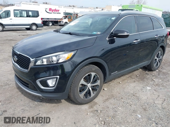 2017 Kia Sorento EX with VIN 5XYPHDA53HG304583, listed as a IAAI auction lot 41845911 with 109,169 mi miles and . Bid and sale history available at DreamBid. Image 2.