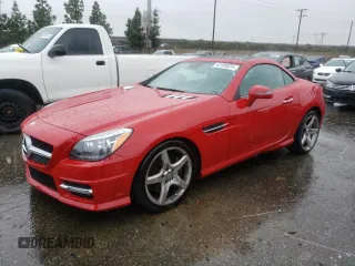 2016 Mercedes-Benz SLK-Class SLK 350 with VIN WDDPK5HA8GF117387, listed as a Copart auction lot 43185024 with 18,077 mi miles. Bid and sale history available at carsss.com. Image 1.