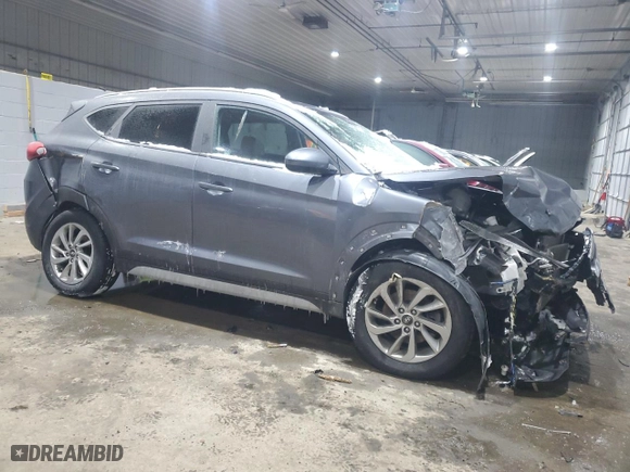 2018 Hyundai Tucson SEL with VIN KM8J3CA49JU647114, listed as a Copart auction lot 88670345 with 120,555 mi miles and Salvage Title. Bid and sale history available at carsss.com. Image 4.