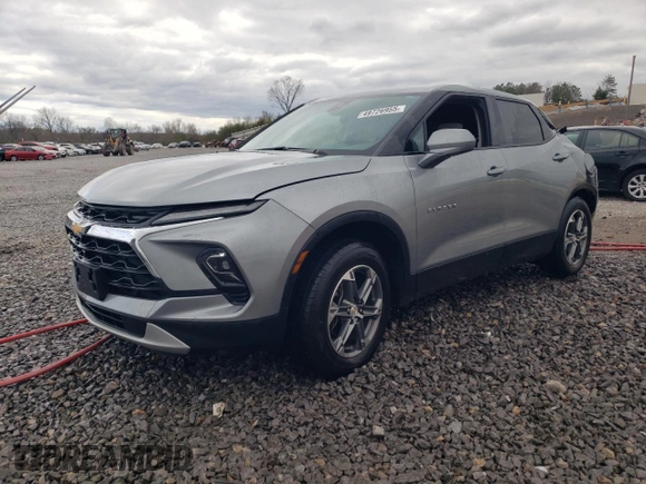 2023 Chevrolet Blazer LT z VIN 3GNKBCR44PS211206, wystawiony jako Copart lot #49726955 z przebiegiem 56 995 mil mil oraz Szkoda całkowita • Salvage title. Historia ofert i sprzedaży dostępna na DreamBid. Obrazek 1.