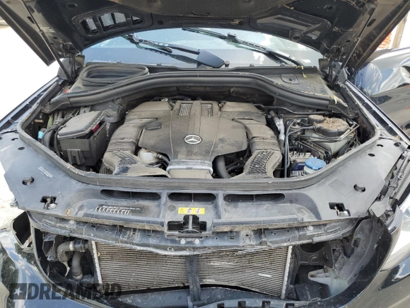 2019 Mercedes-Benz GLS 450 with VIN 4JGDF6EE9KB228489, listed as a Copart auction lot 60419515 with 46,148 mi miles and Non repairable. Bid and sale history available at DreamBid. Image 12.
