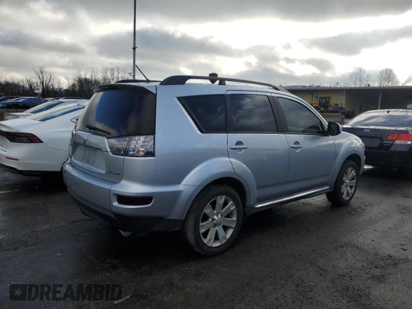 2013 Mitsubishi Outlander SE z VIN JA4JT3AW8DU014284, wystawiony jako Copart lot #85062254 z przebiegiem 167 630 mil mil oraz Czysty tytuł • Clean title. Historia ofert i sprzedaży dostępna na DreamBid. Obrazek 3.