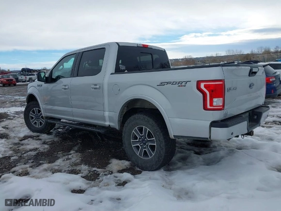 2017 Ford F-150 XL with VIN 1FTEW1EG3HKD18064, listed as a IAAI auction lot 41635283 with 193,147 mi miles. Bid and sale history available at carsss.com. Image 3.