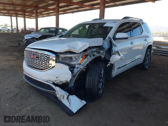 2019 GMC Acadia Denali with VIN 1GKKNPLS4KZ185995, listed as a IAAI auction lot 42110820 with 130,617 mi miles and . Bid and sale history available at carsss.com. Image 2.